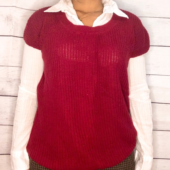 ♥️ red short sleeve top ♥️ - Picture 2 of 4